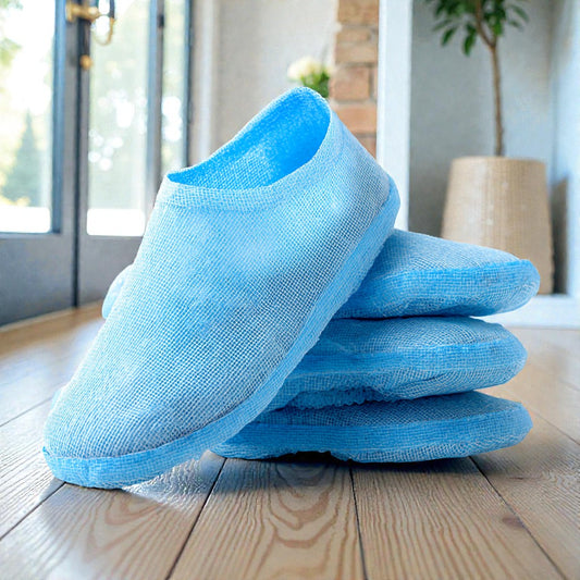 Vrynt Premium Non-Slip Disposable Shoe Covers (Set of 100)